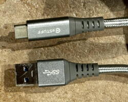 USB-C Til USB Cable 1 M
